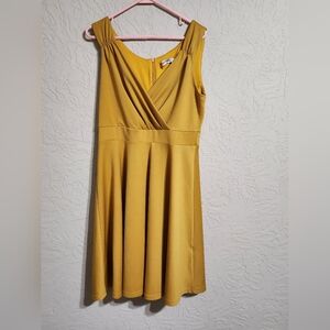 Grace Karin Yellow Halter Sundress for Wedding Guest